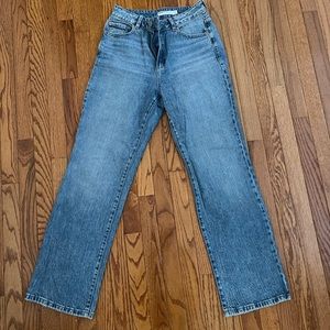 GARAGE straight leg jeans